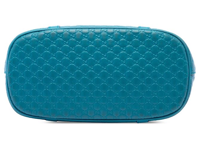 Bolsa Dome Mini Microguccissima Gucci Azul - vista 3