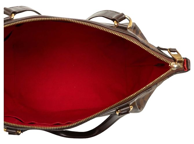 Borsa a Tracolla Louis Vuitton Damier Ebene Westminster GM Marrone - vista 4