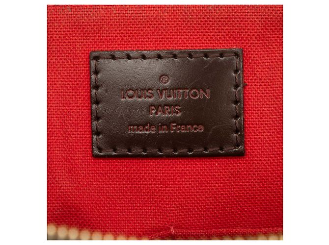 Borsa a Tracolla Louis Vuitton Damier Ebene Westminster GM Marrone - vista 5