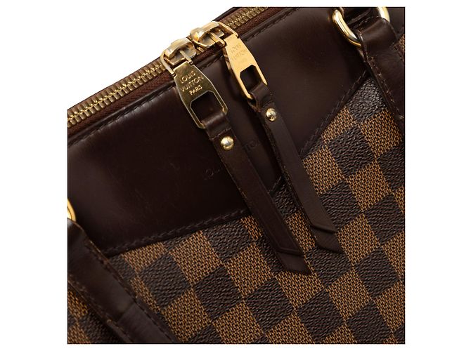 Borsa a Tracolla Louis Vuitton Damier Ebene Westminster GM Marrone - vista 6