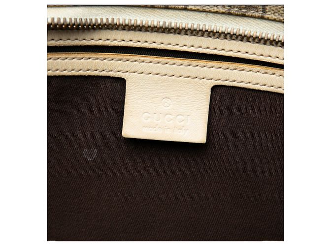 Borsa Tote Gucci Medium GG Supreme Beige - vista 5