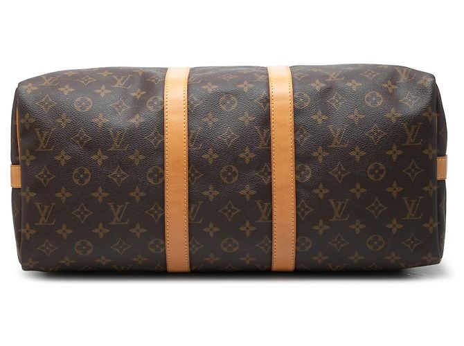 Borsa da viaggio Louis Vuitton Monogram Keepall Bandouliere 45 Marrone - vista 3
