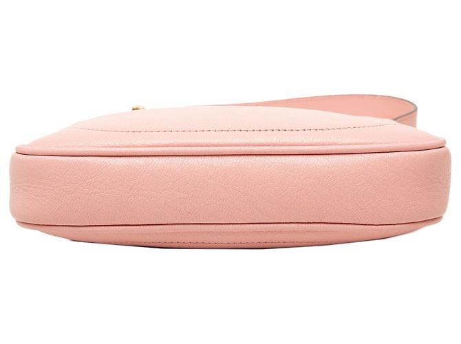 Borsa a tracolla Mini Aphrodite Gucci in pelle di capra rosa - vista 3
