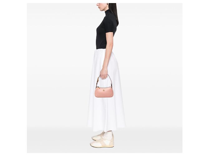Borsa a tracolla Mini Aphrodite Gucci in pelle di capra rosa - vista 6