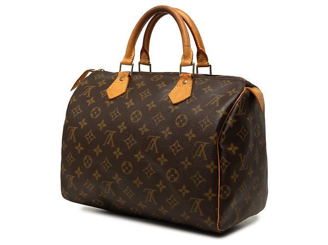 Louis Vuitton Monogram Speedy 30 Boston Tasche Braun - Ansicht 2