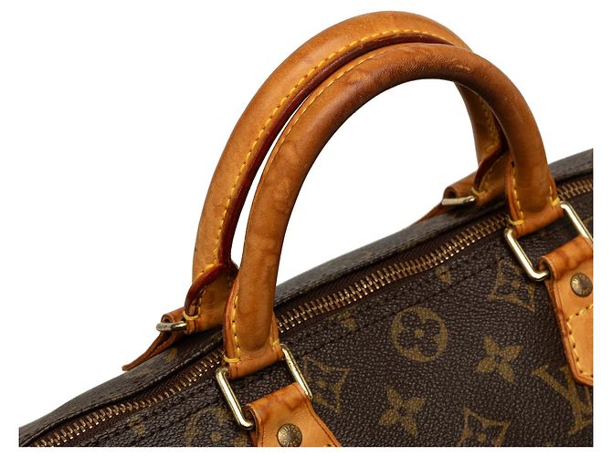 Louis Vuitton Monogram Speedy 30 Boston Tasche Braun - Ansicht 7