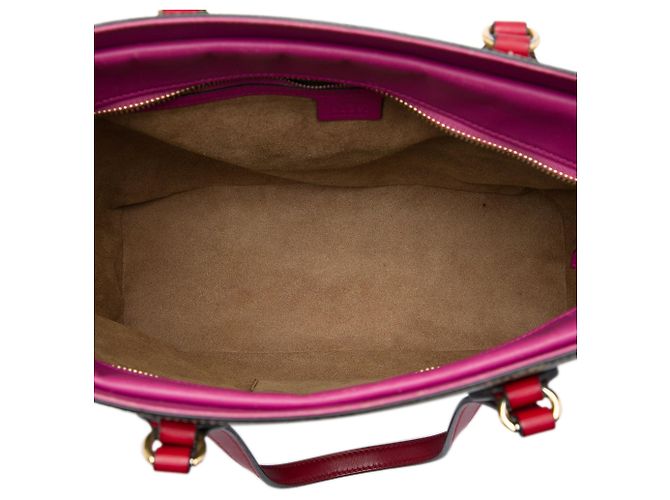 Tote Bag Zip Gucci Medium GG Supreme Linea A Beige - vista 4