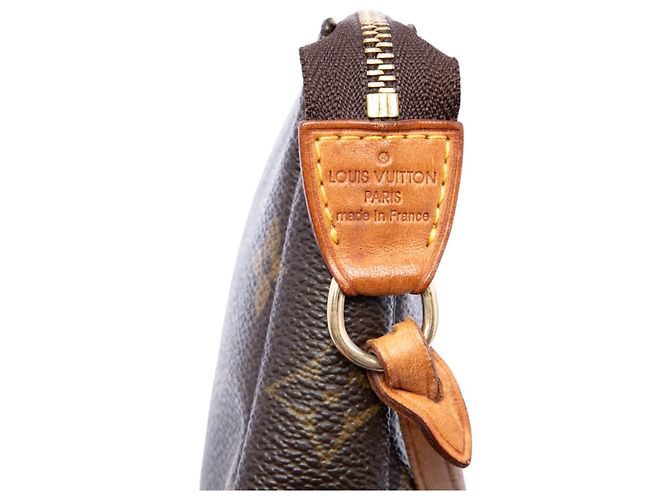 Louis Vuitton Monogram Pochette Accessoires Schultertasche Braun - Ansicht 5