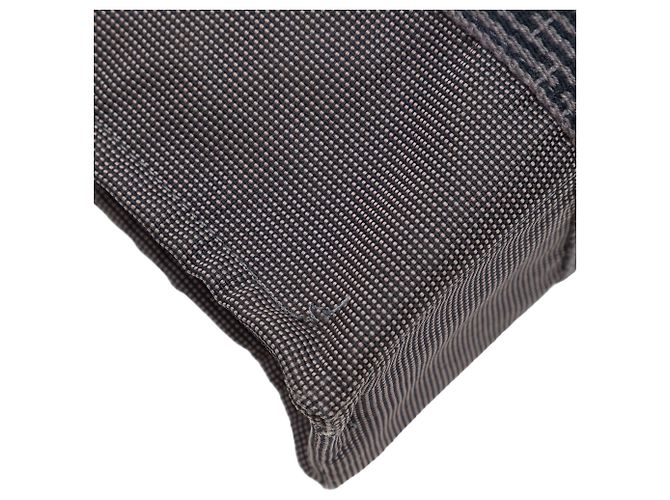 Hermès Herline PM Tote Bag aus Canvas grau - Ansicht 6