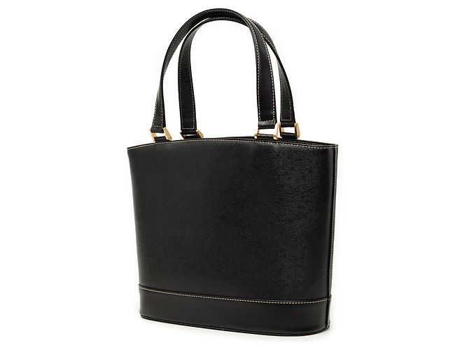 Tote in pelle Burberry nera Nero - vista 2