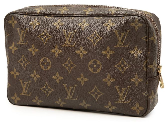 Borsa a pochette Louis Vuitton Monogram Trousse Toilette 23 Marrone - vista 2
