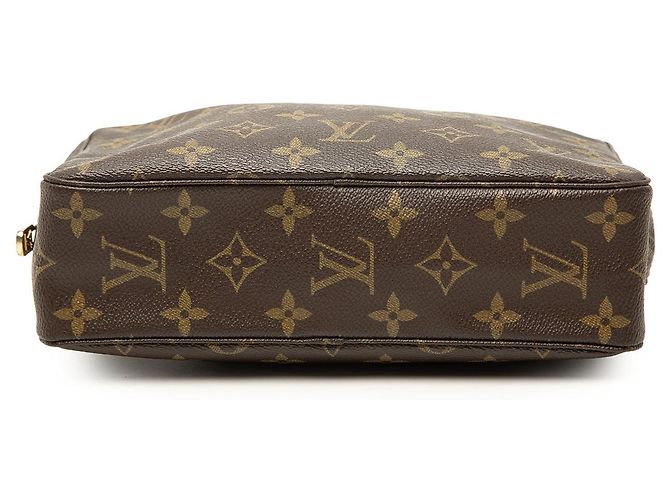 Borsa a pochette Louis Vuitton Monogram Trousse Toilette 23 Marrone - vista 3
