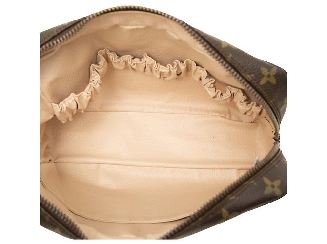Borsa a pochette Louis Vuitton Monogram Trousse Toilette 23 Marrone - vista 4