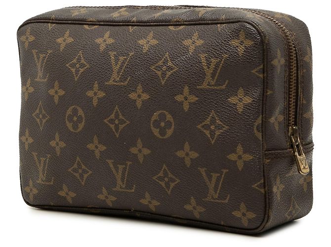 Borsa a Clutch Louis Vuitton Monogram Trousse Toilette 23 Marrone - vista 2