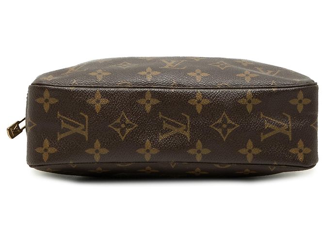 Borsa a Clutch Louis Vuitton Monogram Trousse Toilette 23 Marrone - vista 3