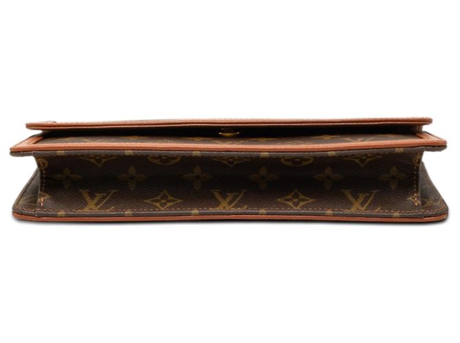 Borsa a pochette Louis Vuitton Monogram Pochette Dame PM Marrone - vista 3
