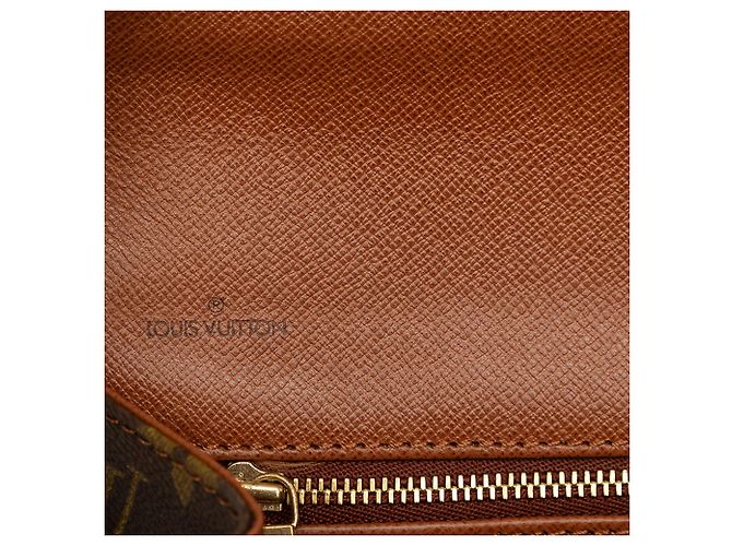 Borsa a pochette Louis Vuitton Monogram Pochette Dame PM Marrone - vista 5