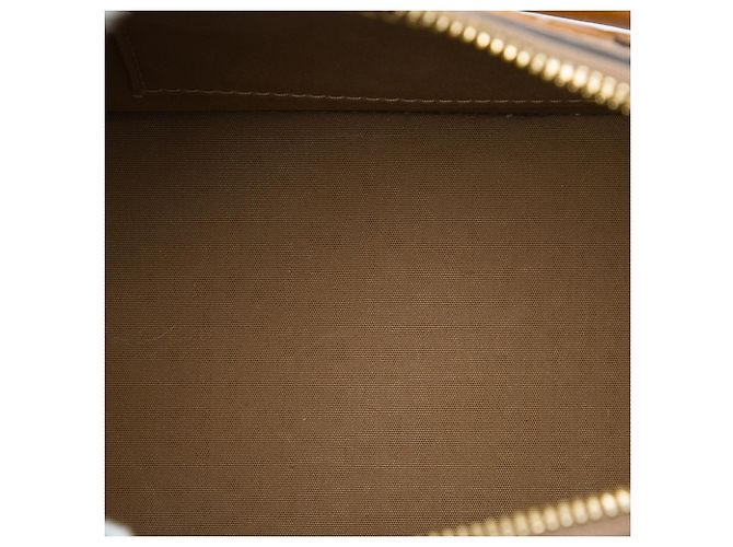 Borsa Satchel Alma BB Louis Vuitton Monogram Vernis Gold D'oro - vista 4