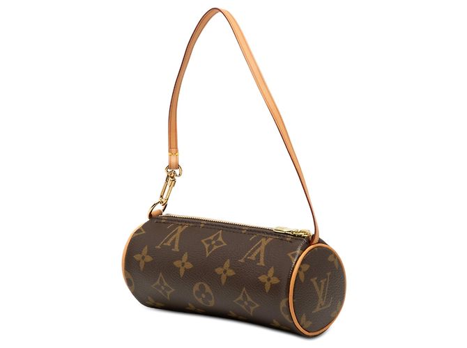 Sac à main Louis Vuitton Monogram Papillon Pochette Marron - vue 2