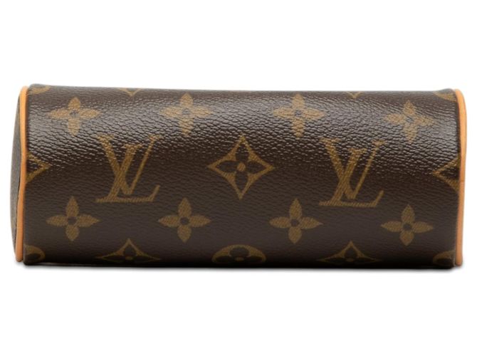 Sac à main Louis Vuitton Monogram Papillon Pochette Marron - vue 3