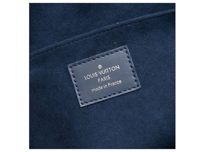 Bolso de mano Louis Vuitton Epi Pochette Jour GM Azul - vista 5