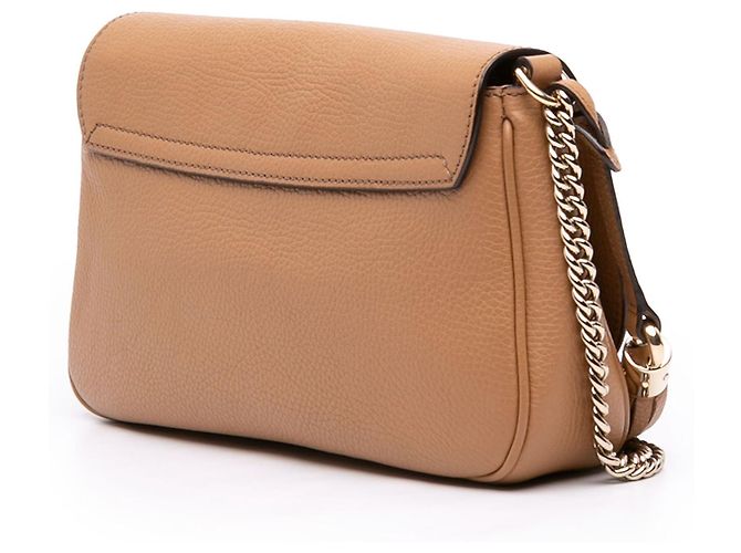 Borsa a tracolla Soho Chain Gucci Medium in pelle di vitello marrone - vista 2