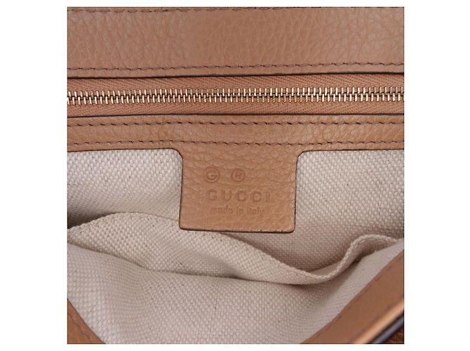 Borsa a tracolla Soho Chain Gucci Medium in pelle di vitello marrone - vista 5