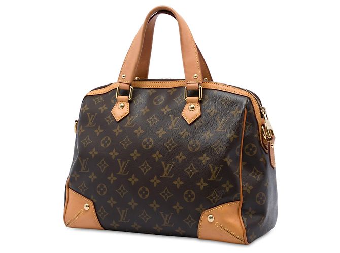 Bolso Satchel Louis Vuitton Monogram Retiro PM Marrón Castaño - vista 2