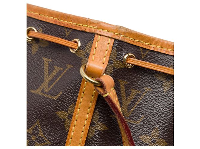 Borsa a secchiello Louis Vuitton Monogram Nano Noe Marrone - vista 6