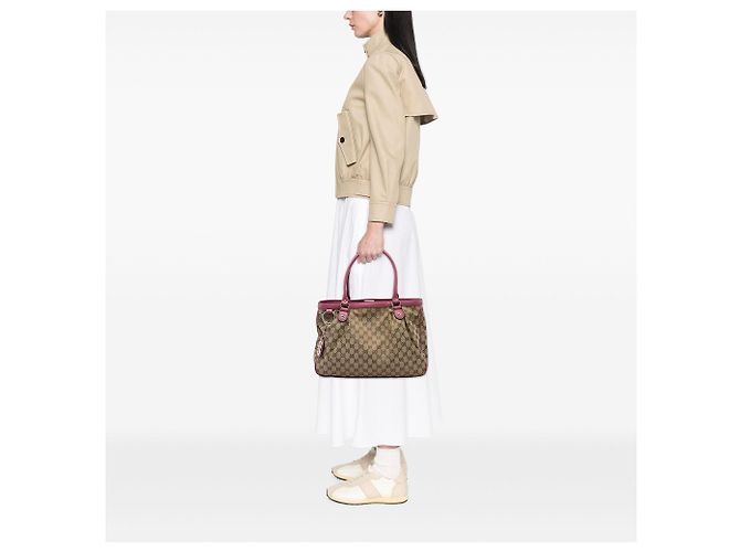 Gucci GG Canvas Sukey Tote Beige - Ansicht 5