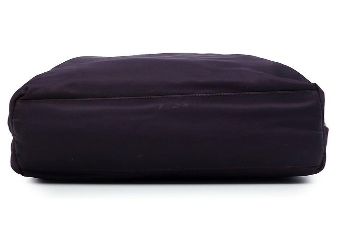 Bolso Tote Prada Tessuto Morado Púrpura - vista 3