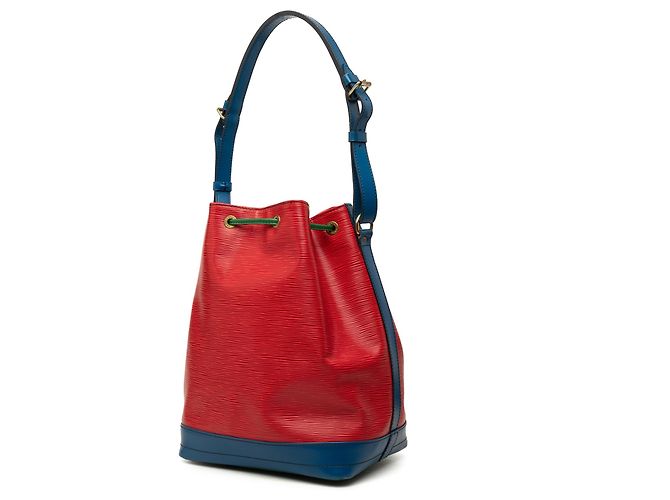 Borsa a secchiello Louis Vuitton Epi Tricolor Noe GM rossa Rosso - vista 2