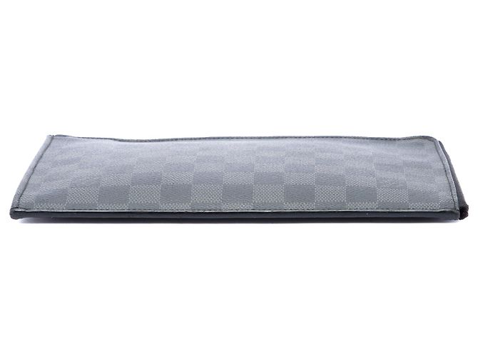 Borsa a pochette Louis Vuitton Damier Graphite Pochette Jour PM nera Nero - vista 3