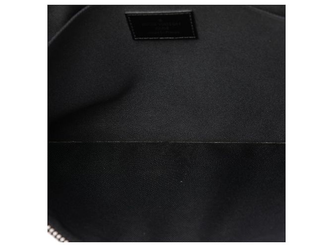 Borsa a pochette Louis Vuitton Damier Graphite Pochette Jour PM nera Nero - vista 4
