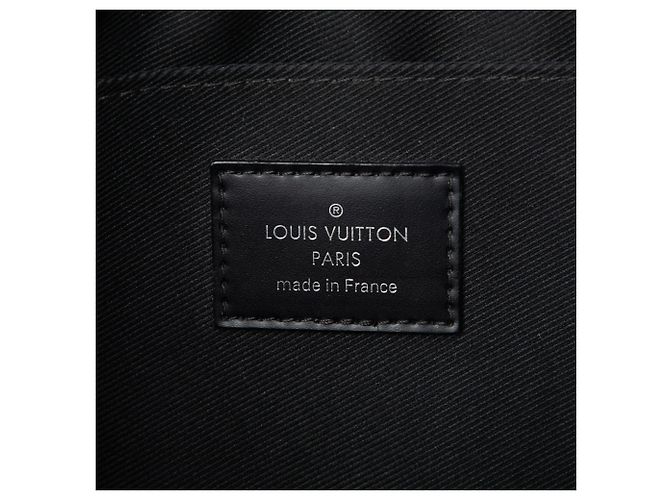 Borsa a pochette Louis Vuitton Damier Graphite Pochette Jour PM nera Nero - vista 5