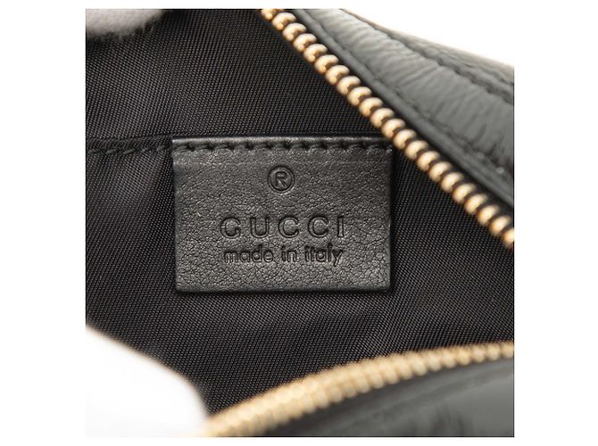 Beauty case Gucci Soho in pelle verniciata nera Nero - vista 5