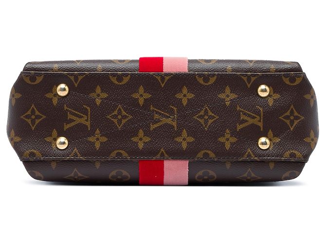 Borsa Satchel Louis Vuitton Monogram Georges BB Marrone - vista 3