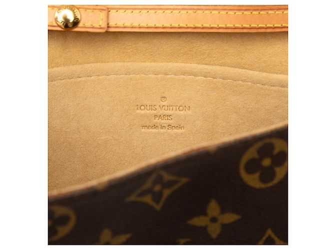 Borsa a tracolla Louis Vuitton Monogram Pochette Twin GM Marrone - vista 5