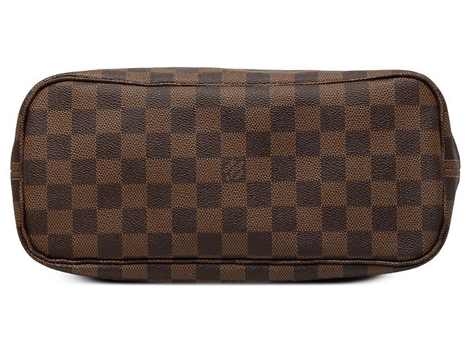 Louis Vuitton Neverfull PM Tote Bag Damier Ebene Braun - Ansicht 3