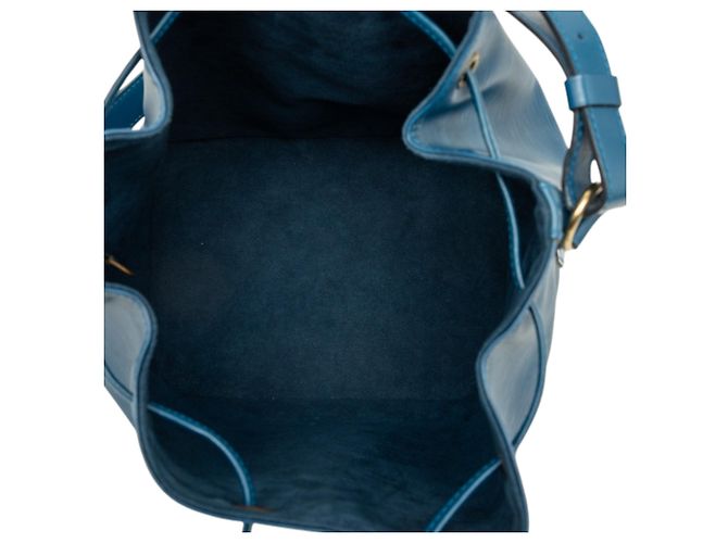 Bolsa Bucket Louis Vuitton Epi Petit Noe Azul - vista 4
