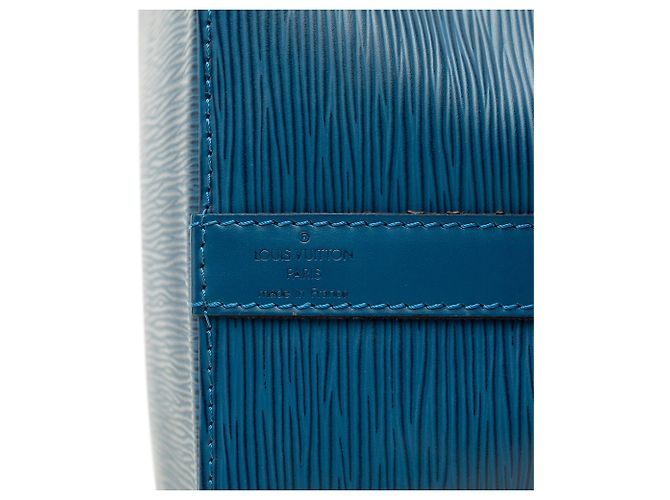 Bolsa Bucket Louis Vuitton Epi Petit Noe Azul - vista 5