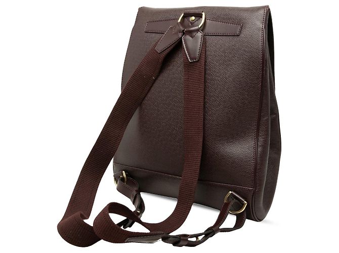 Louis Vuitton Taiga Cassiar Rucksack rot - Ansicht 2