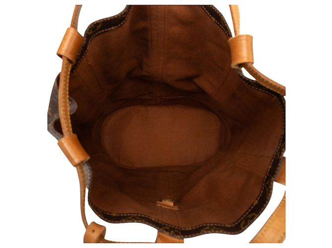 Zaino Louis Vuitton Monogram Randonnee GM Marrone - vista 4