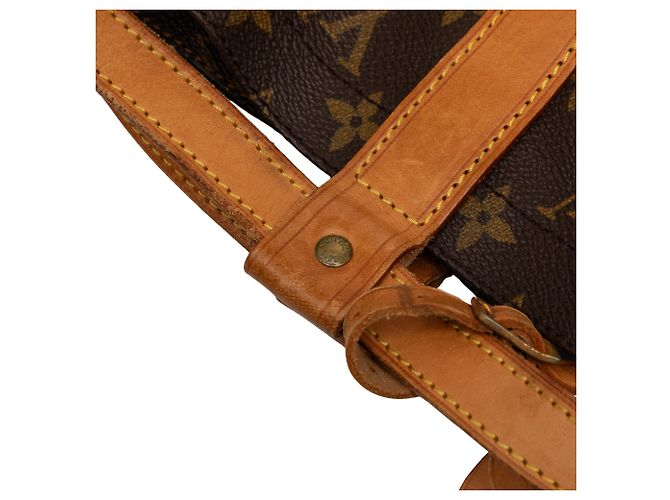 Zaino Louis Vuitton Monogram Randonnee GM Marrone - vista 7
