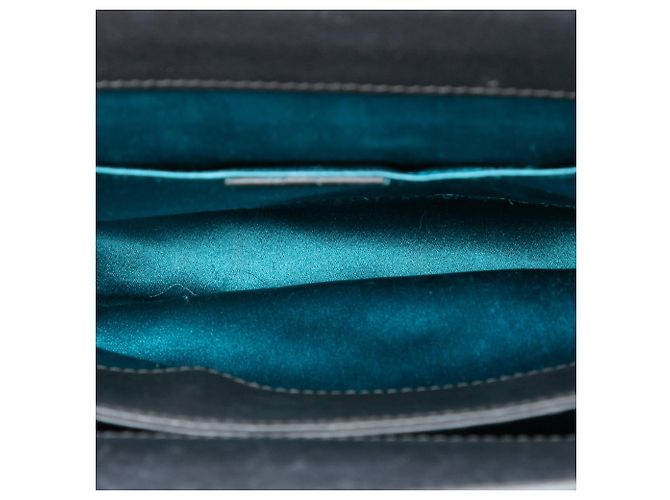Borsa a tracolla con catena Gucci Ophidia Small in camoscio rosso con banda Web - vista 4