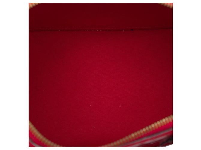 Louis Vuitton Monogram Vernis Alma PM Handtasche rot - Ansicht 4