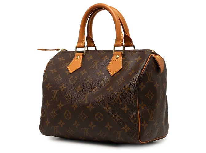 Louis Vuitton Monogram Speedy 25 Boston Tasche Braun - Ansicht 2