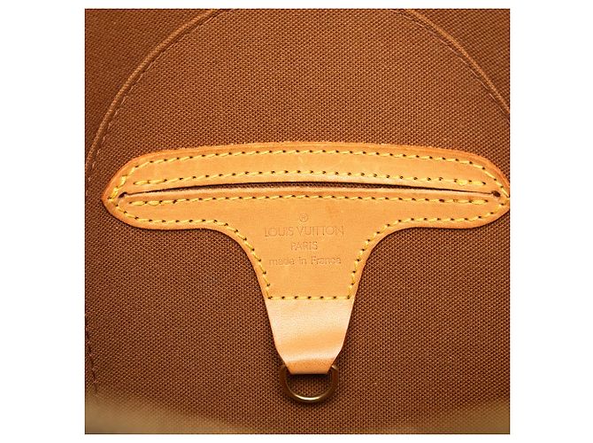 Sac à main Louis Vuitton Monogram Ellipse PM Marron - vue 5