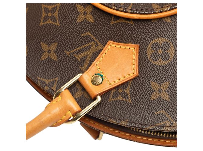 Sac à main Louis Vuitton Monogram Ellipse PM Marron - vue 6
