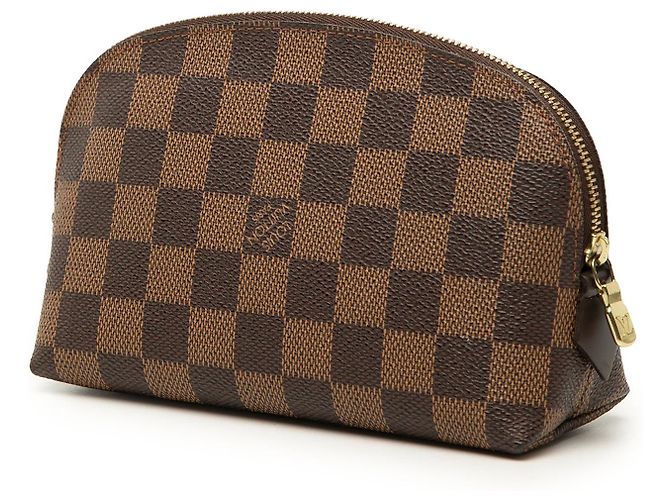 Necessaire Louis Vuitton Damier Ebene marrone - vista 2